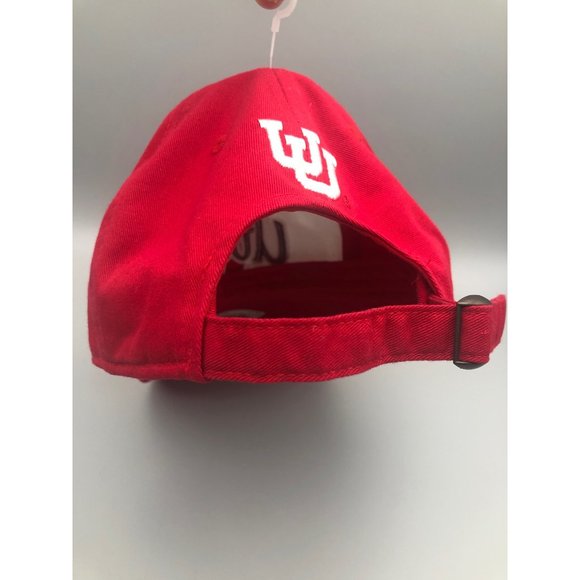 Captivating Headwear Utah Utes Hat Cap Youth Red Butterfly Embroidered Kids - Picture 4 of 10